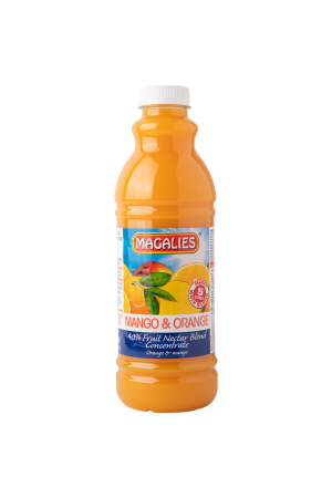 1L MANGO & ORANGE NECTAR CONCENTRATE- MAKES 5L