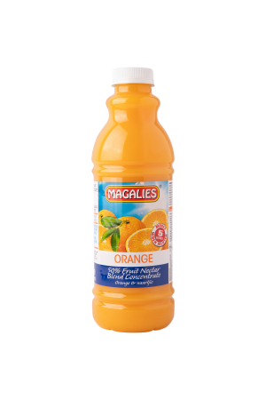 1L ORANGE NECTAR CONCENTRATE- MAKES 5L