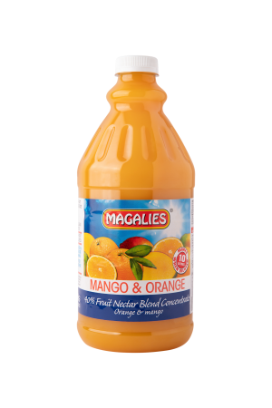 2L MANGO & ORANGE NECTAR CONCENTRATE- MAKES 10L