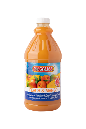2L PEACH & MANGO NECTAR CONCENTRATE- MAKES 10L
