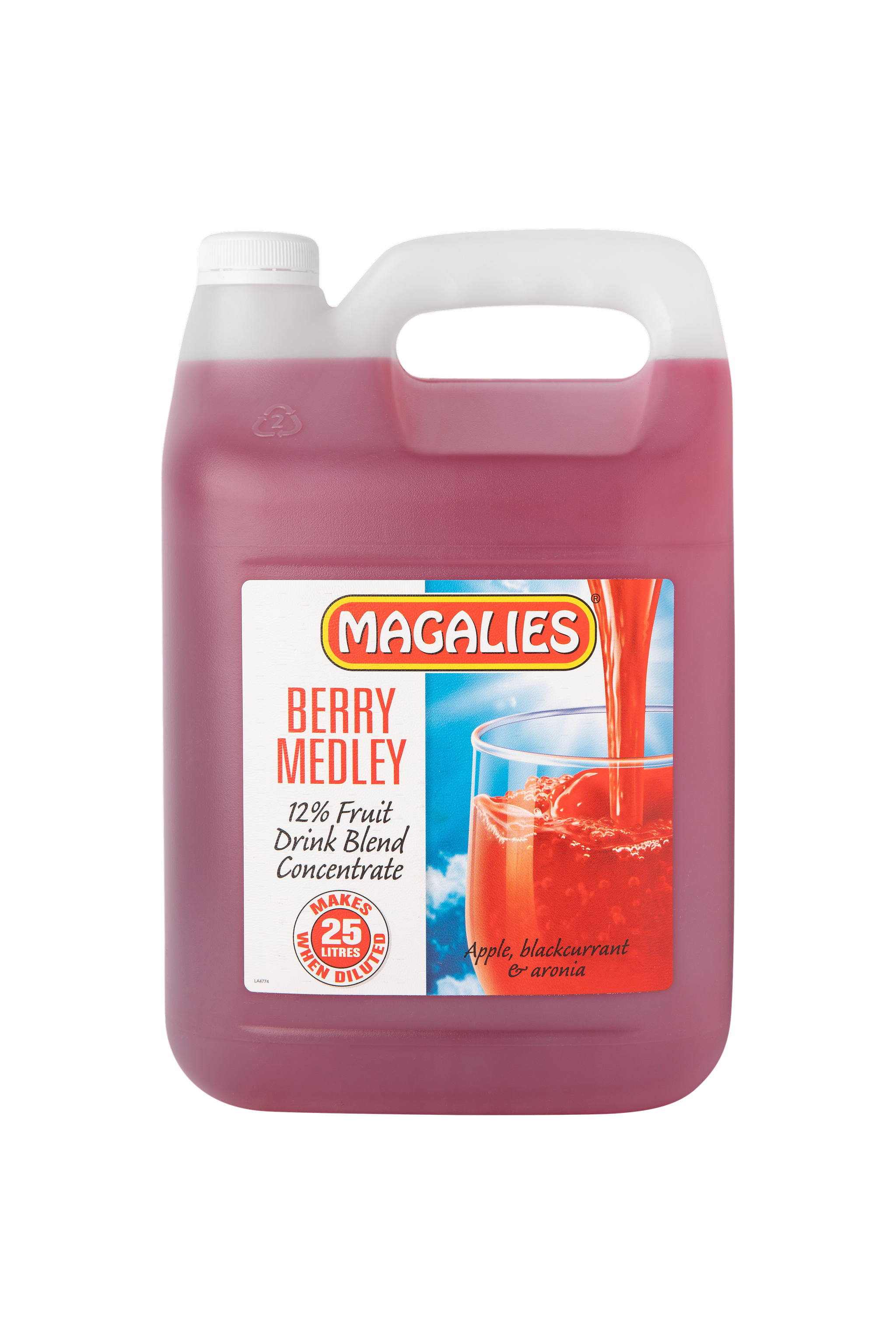5L BERRY MEDLEY DRINK CONCENTRATE- MAKES 25L