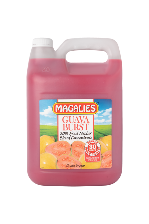 5L GUAVA BURST CONCENTRATE- MAKES 35L