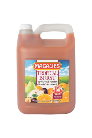 5L TROPICAL BURST CONCENTRATE- MAKES 35L
