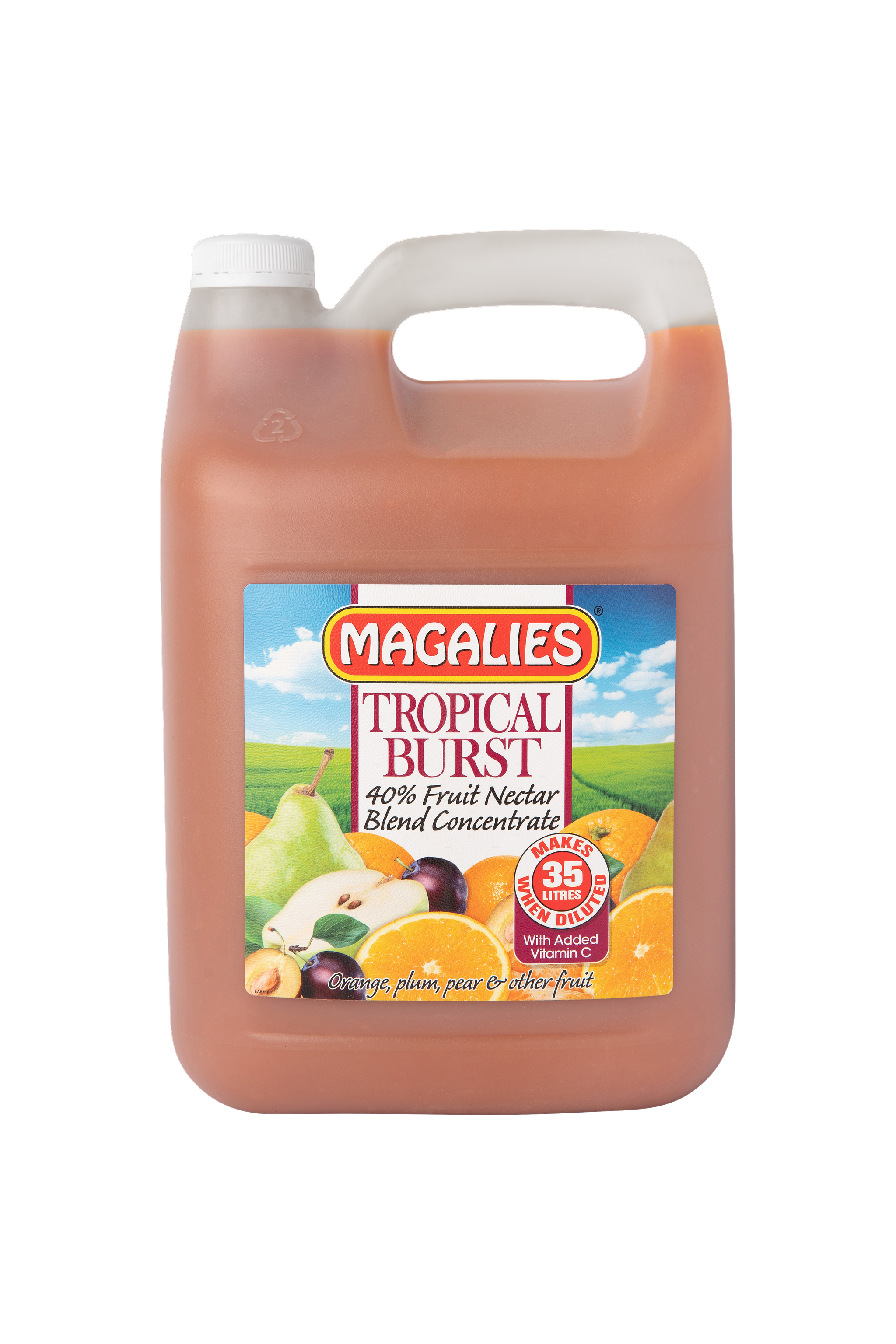 5L TROPICAL BURST CONCENTRATE- MAKES 35L