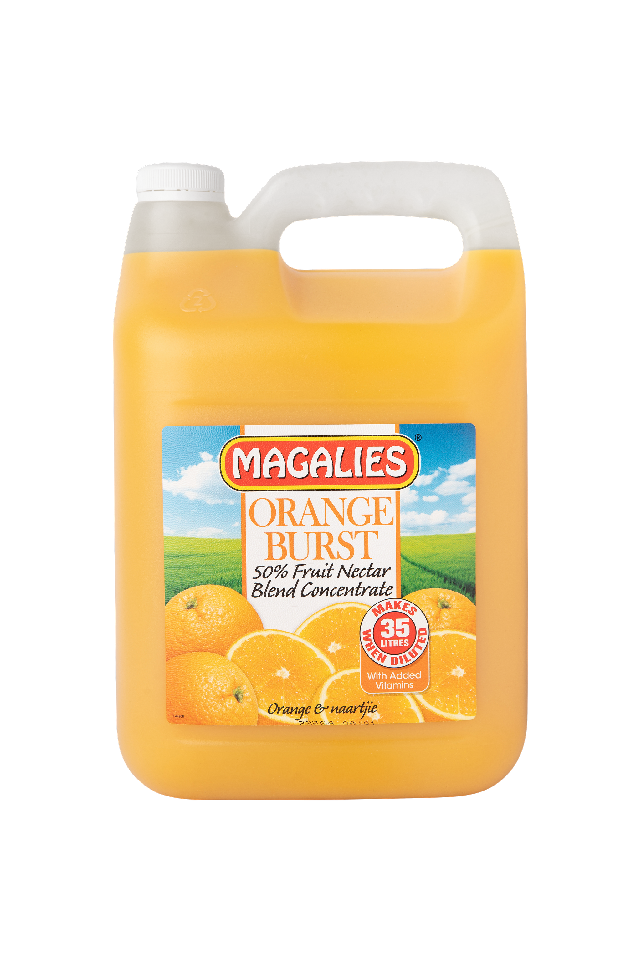 5L ORANGE BURST CONCENTRATE- MAKES 35L