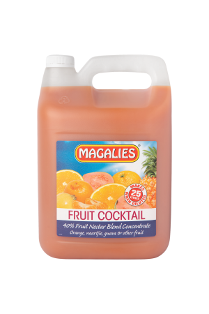 5L FRUIT COCKTAIL NECTAR CONCENTRATE- MAKES 25L