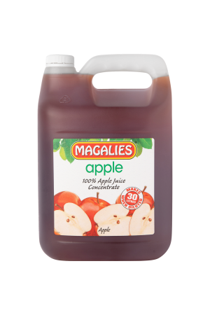 5L APPLE 100% CONCENTRATE- MAKES 40L